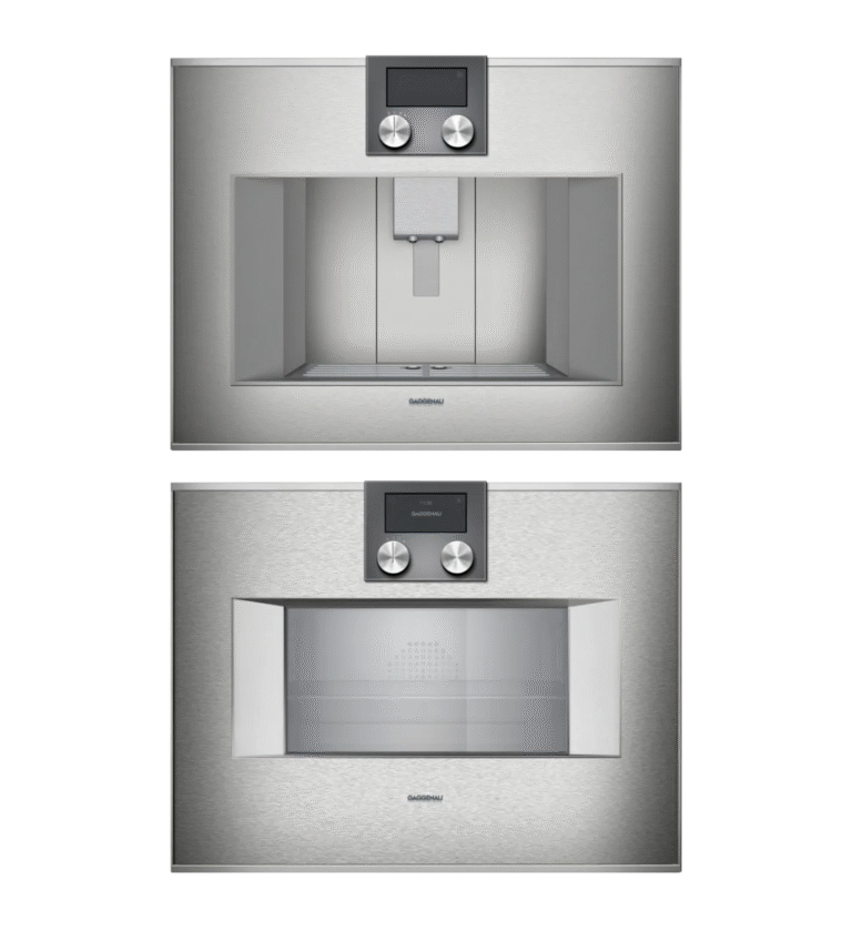 zestaw piekarnik parowy gaggenau bs470112 z ekspresem gaggenau cm450112