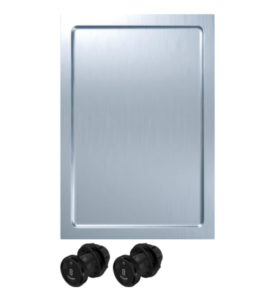 bora pro grill tepan pkt3ab ze stali szlachetnej z dwoma polami grzewczymi all black